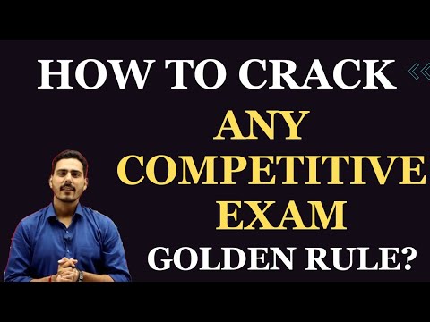 HOW TO CRACK ANY COMPETITIVE EXAM |YOU WILL NEVER FAIL IN ANY EXAM If ...