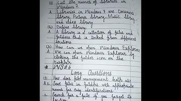 class 4 computer ch 3 Managing files and folders