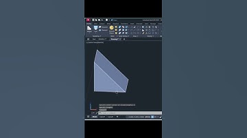How to Create Wedge in AutoCAD 3D | AutoCAD 3D Modeling Tutorial