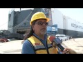 Arriba a Mazatlán el buque carguero más grande del mundo.