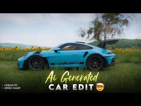 AI Generated Car Edit In Mobile 🤯 | Step By Step Tutorial ( No PC )