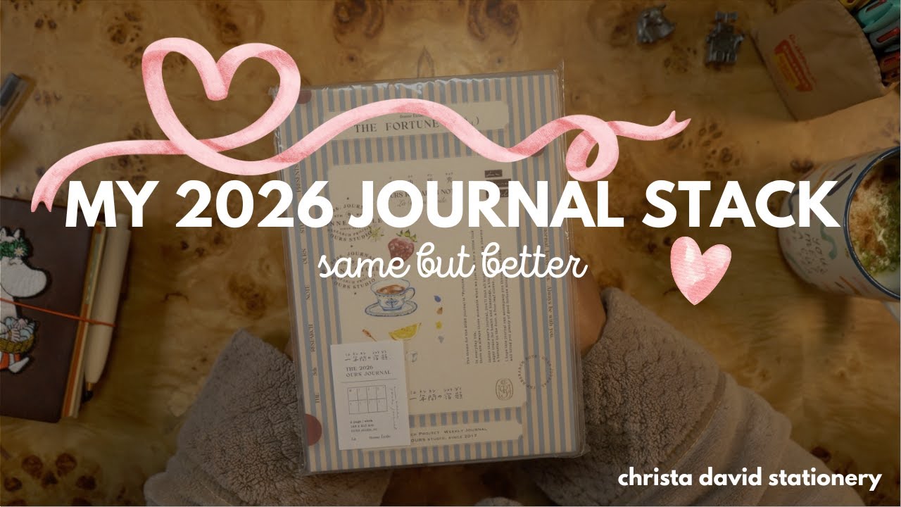 My 2026 Journal Stack ✨ All the Notebooks I'm Using Next Year