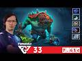 [DOTA 2] TUNDRA.33 TIDEHUNTER [TUNDRA ESPORTS vs VIRTUS PRO] [DREAMLEAGUE 29] [7.41c]