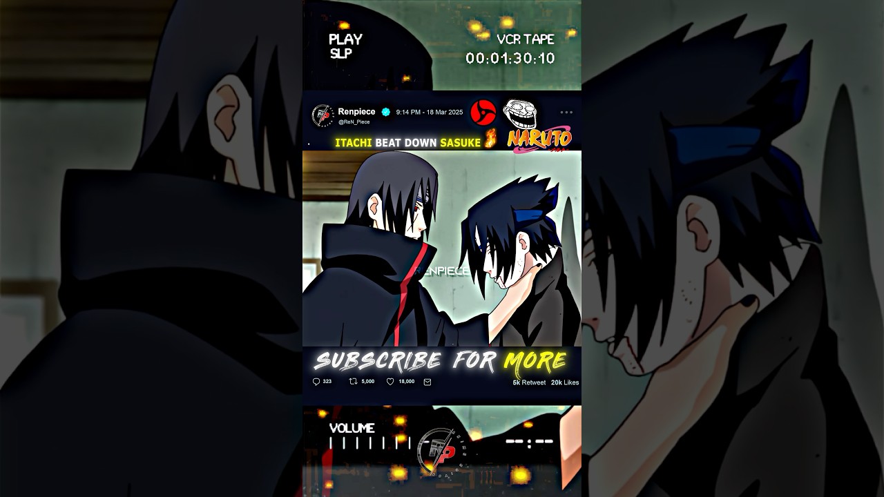 Itachi beat Sasuke 