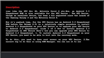 How to Install Android 2.3 Gingerbread on HTC Desire: Complete Guide