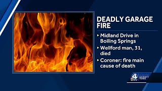 Fire in garage ceiling of Upstate home leaves one man dead, coroner says