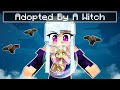 ADOPTED by a WITCH in Minecraft