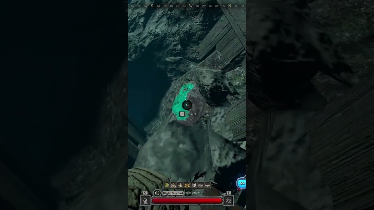 Руда приливного камня без сражения с боссом