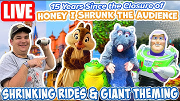 🔴Live: 15 Years of No "Honey, I Shrunk the Audience!" at Disney World! - Disney World Livestream