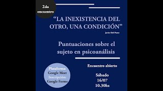 "La inexistencia del Otro, una condición": puntualizaciones sobre el sujeto en psicoanálisis.