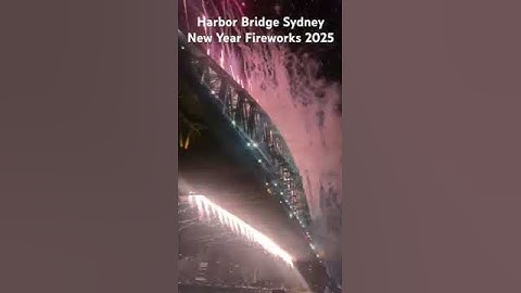Harbor Bridge Sydney New Year Fireworks #2025 #fireworks #sydney #new #year #aussie #australia
