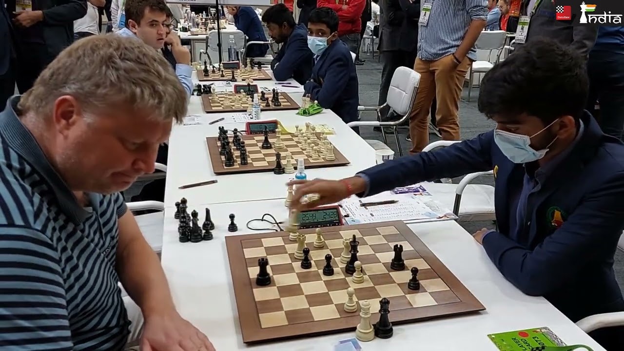 Chess Olympiad: D Gukesh beats Alexei Shirov, is now India No. 3