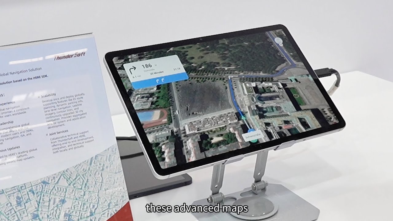 ThunderSoft and HERE Showcasing the Future of Intelligent Navigation