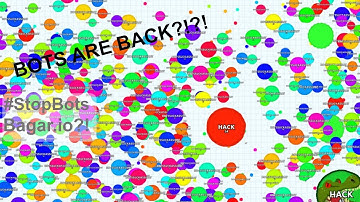 BOTS ARE BACK | RIP Agario | #StopBots | Bagar.io!?!?