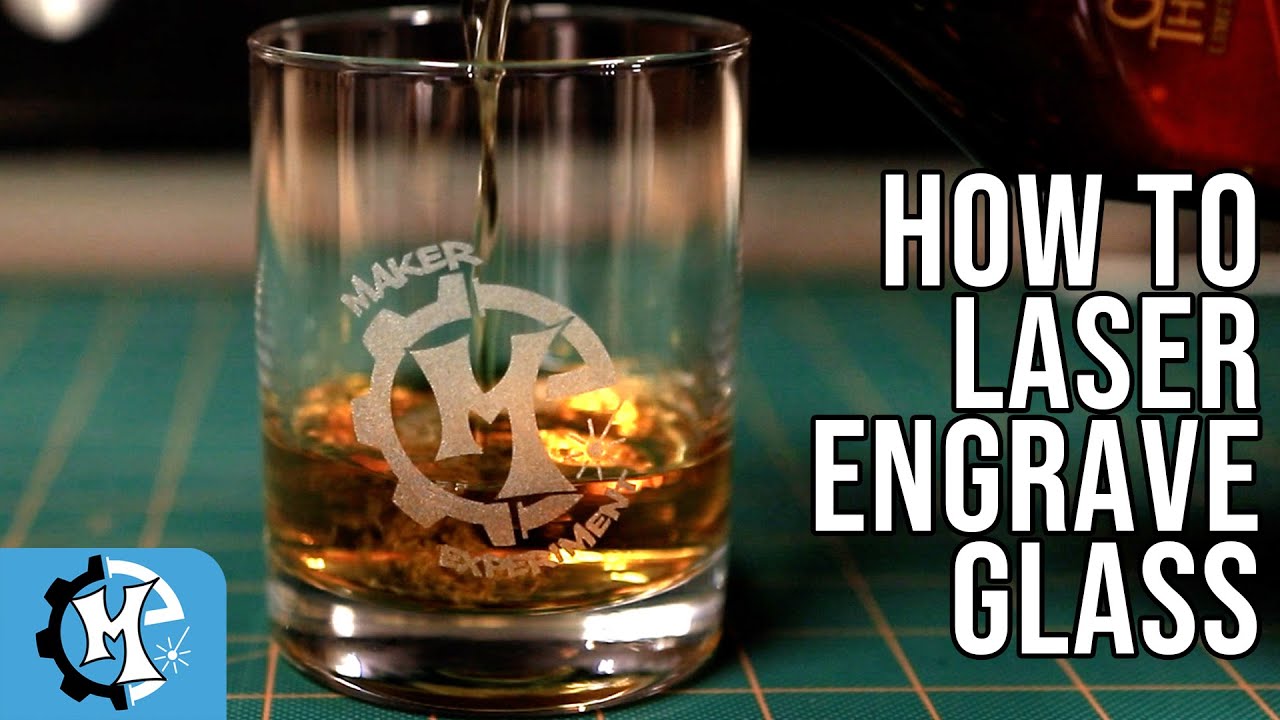 How to laser engrave glass like a PRO! 