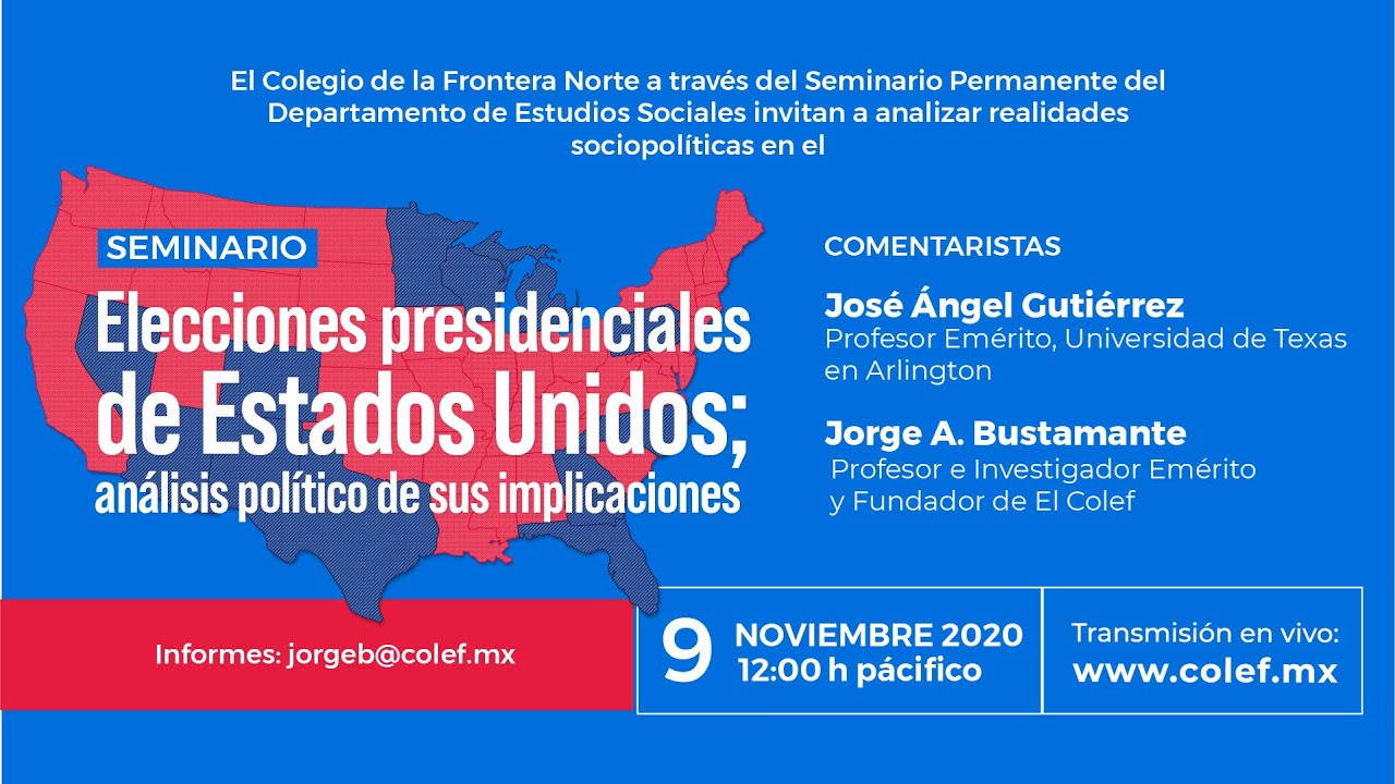 Elecciones presidenciales de Estados Unidos; análisis político de sus