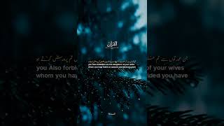 surah Al Nisa (4)"verse:23"surah Al nahl(16)"verse:125"❤️✨