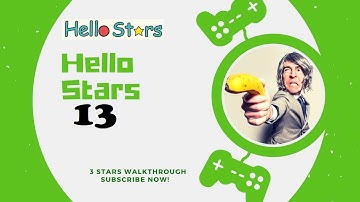 Hello Stars Level 13