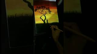 Landscape Drawing And Painting-2 By Affan Rashid 