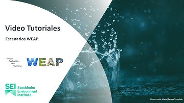 Tutorial WEAP 06.2 - Escenarios WEAP