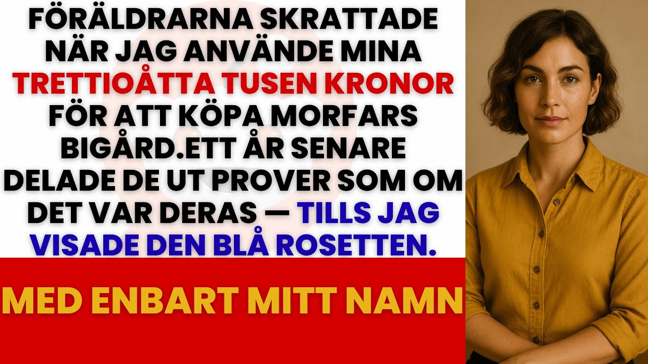 FAMILJEN SKRATTADE NÄR JAG KÖPTE MORFARS ”VÄRDELÖSA” BIGÅRD — ETT ÅR SENARE BAD DE FÅ VARA MED