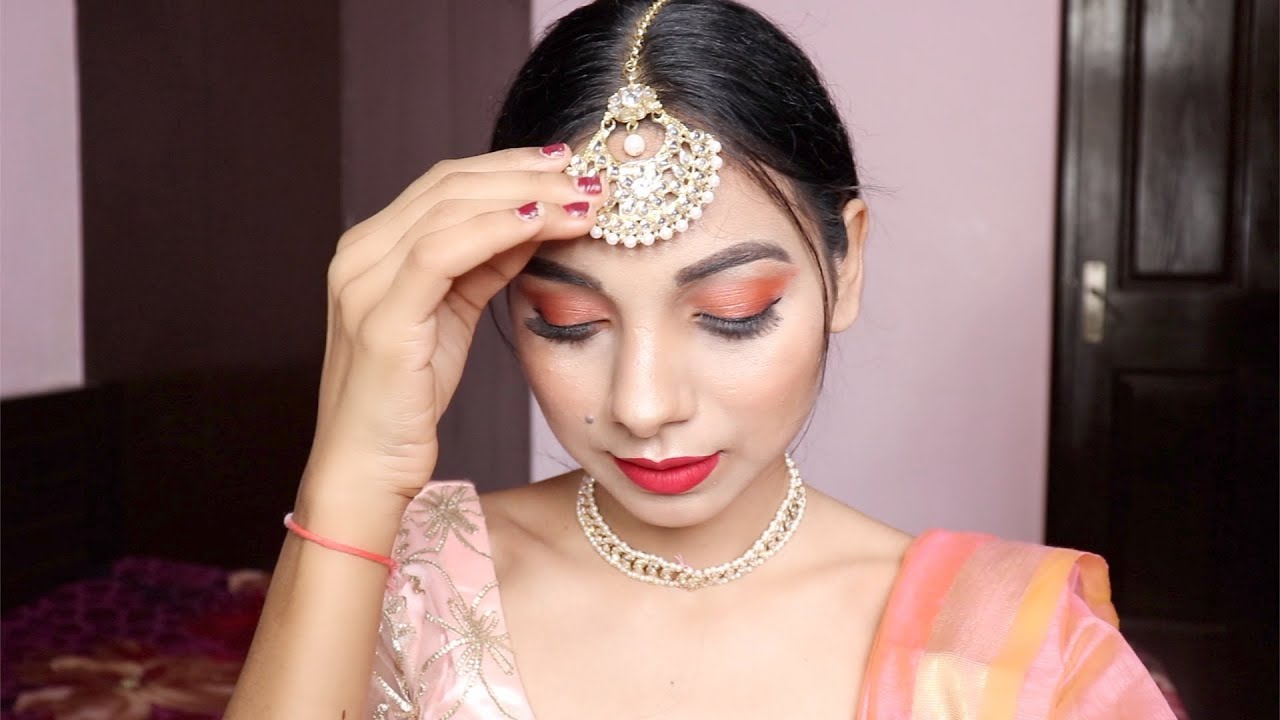 TRADITIONAL INDIAN WEDDING GUEST MAKEUP TUTORIAL 2020