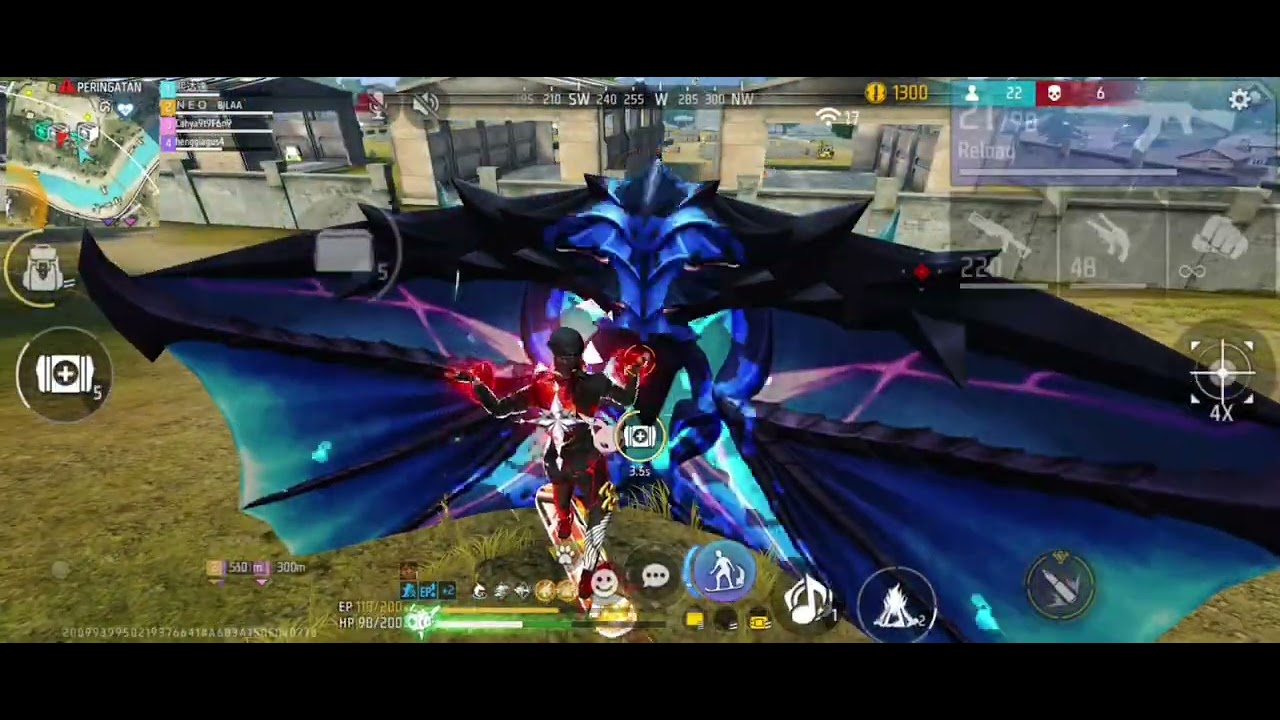 Gameplay Free Fire Headshot Tanpa Cheat