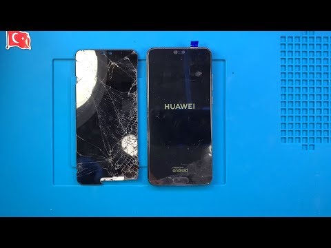 ПЕРВЫЙ! Замена экрана Huawei P20