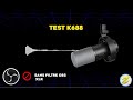 @ZayRek a utilisé OBS pour tester les performances sonores du Fifine K688 sans utiliser de filtres.