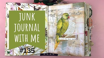 Junk Journal with me 135 - Creating with Happy Mail Items from Béa