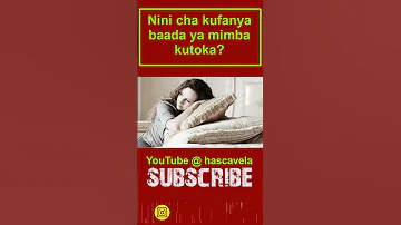 Nini Cha Kufanya Baada Ya Kutoa Au Mimba Kuharibika Part 1 
