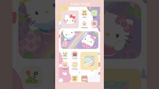 make your Android aesthetic| home screen layout ☁ Hello Kitty screenshot 1
