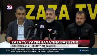 Zaza Tv Yayin Hayatina Başliyor