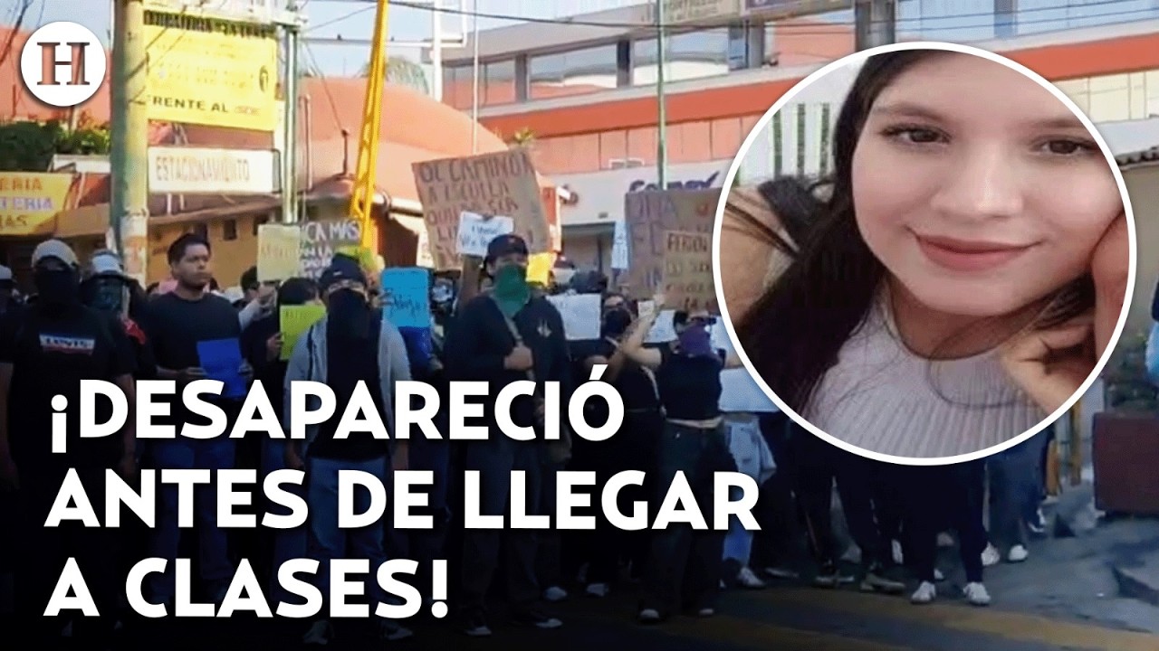 ¡Justicia para Kimberly Jocelyn! Alumnos de la UAEM marchan por el esclarecimiento de su feminicidio