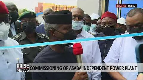 COMMISSIONING OF ASABA INDEPENDENT POWER PLANT - ARISE NEWS COVERAGE