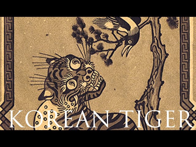 Lino cut Printmaking time lapse- Korean Tiger by Emils Salmins ( multiple layers)