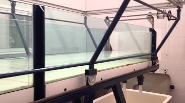 Gradually varied flow - ETSIAM experimental channel