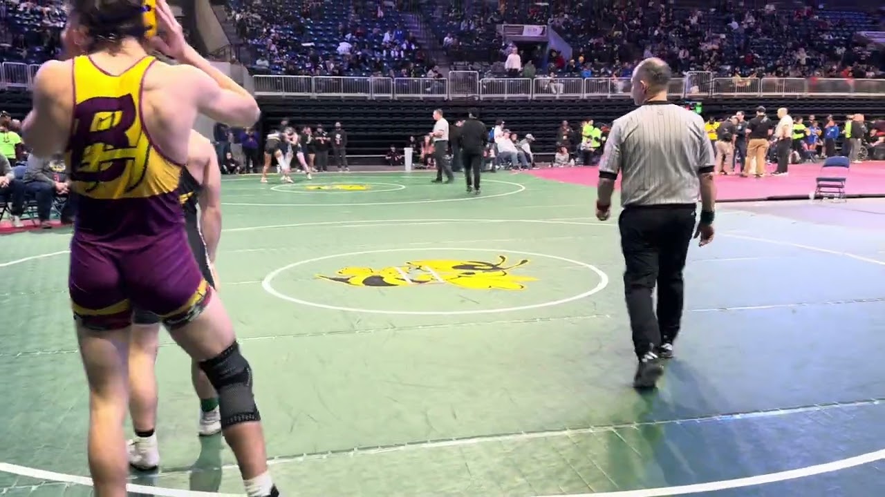 Cons  Round 2  Ryan Lee (Bret Harte) won by fall over Eli Berry (Del Oro) Fall 2:55