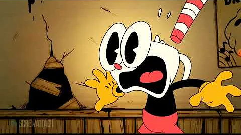 Cuphead vs bendy but I voice act in it