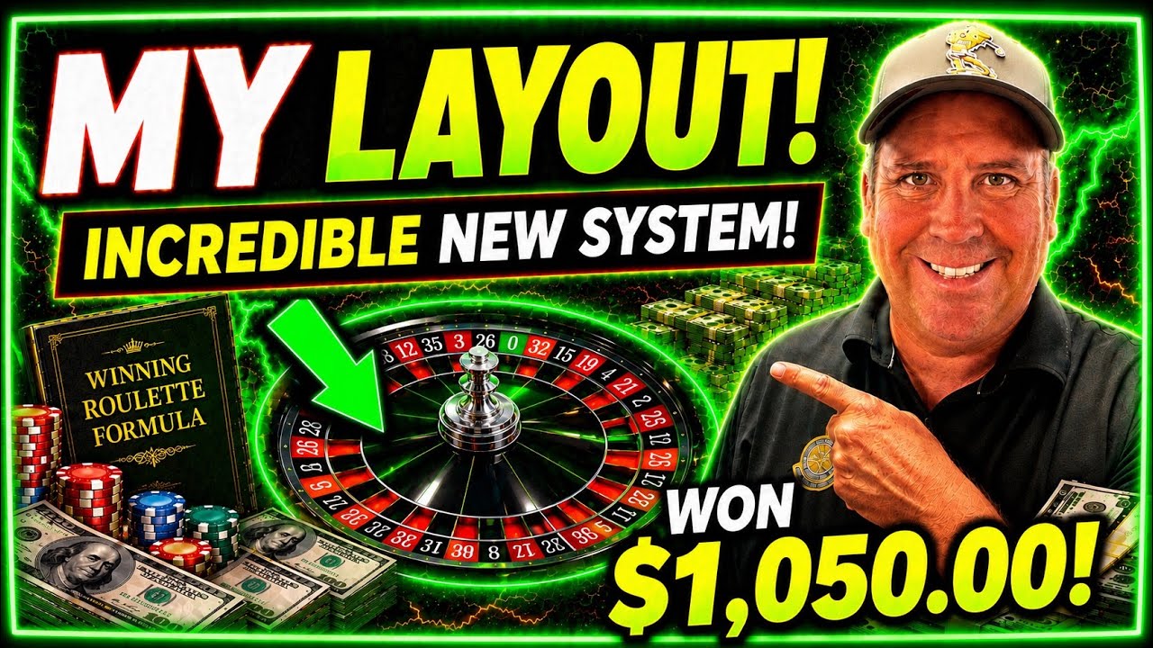 (WON $1050.00) MY LAYOUT!! #best #roulette #viralvideo #gaming #money #business #trending