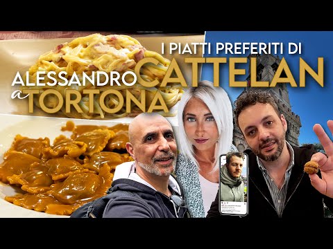 Alessandro Cattelan a Tortona con Fiamma Chic - Andiamo a mangiare i piatti preferiti delle Star