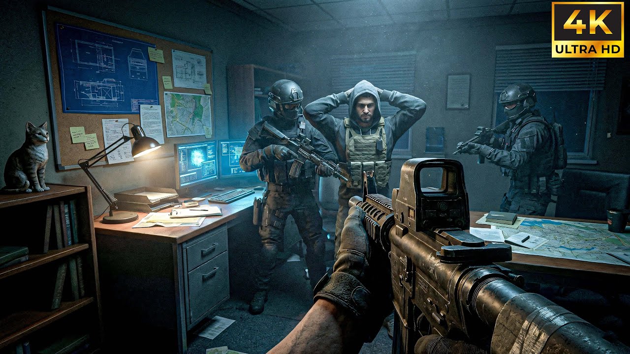 Best Night Mission of COD Modern Warfare | 4K