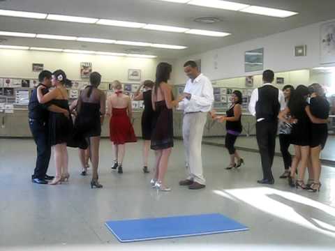 Beginner Bachata: Cerritos College Latin dance class final (Performed by Rachel and Roshan)