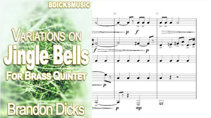 Variations on Jingle Bells for Brass Quintet | Sco...