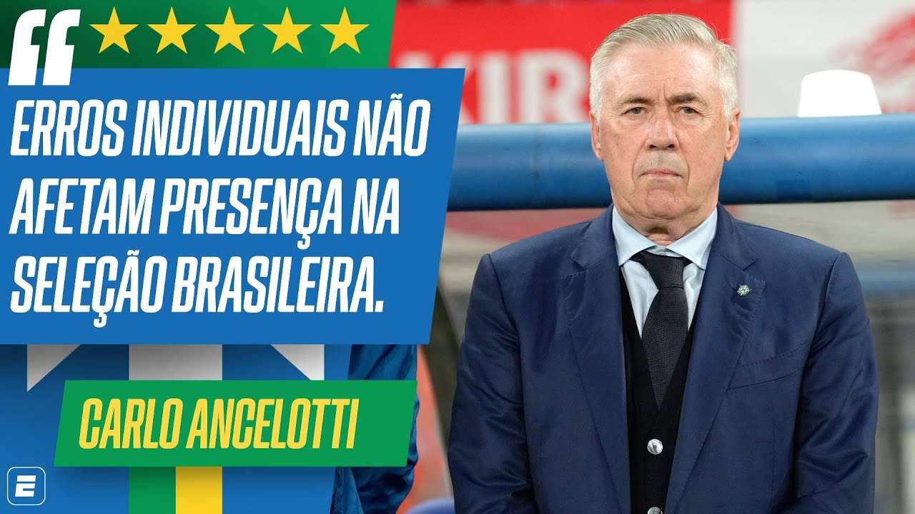 BRASIL 2 X 3 JAPÃO | ANCELOTTI ABRE O JOGO APÓS DERROTA DA SELEÇÃO | ENTREVISTA COMPLETA