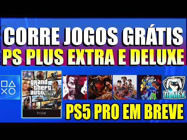 CORRE !!! COMO CONSEGUIR PS PLUS EXTRA GRÁTIS POR UM MÊS !!! PASSO A PASSO  !!! 