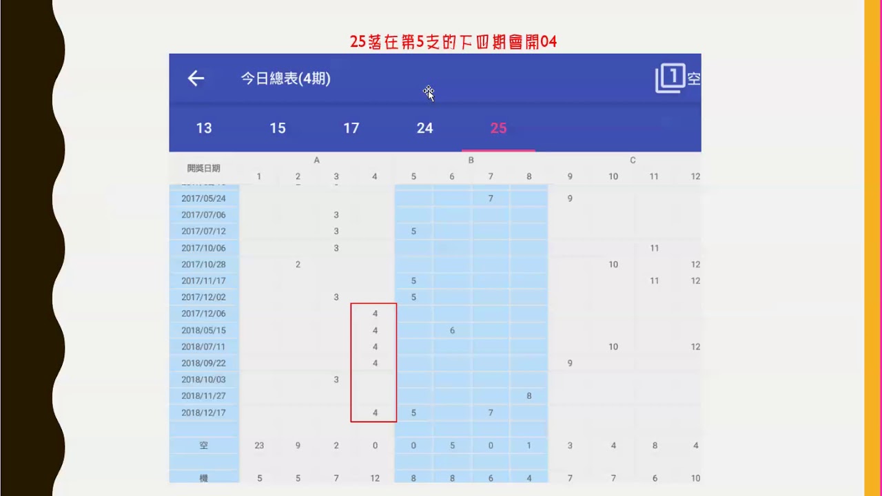 539輕鬆週週中三四星的秘訣 今彩539定位選牌app精彩實測 彩迷們最喜歡的獨支搜尋統計來囉 Youtube