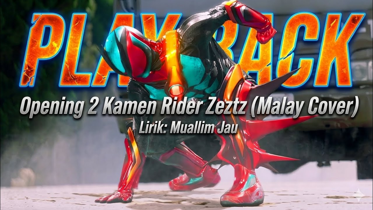 PLAY BACK - Opening 2 Kamen Rider Zeztz Versi Bahasa Melayu - YouTube