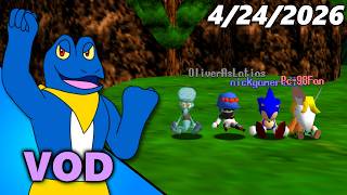 SM64 Star Revenge 1.5 Co-Op (Stream 1) // Croak Man VOD
