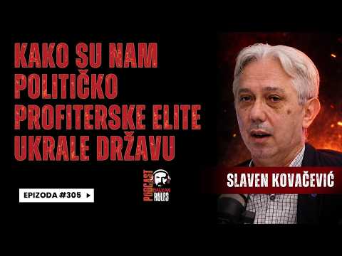 Balkan Rules Podcast Ep.305  Slaven Kovačević  Kako su nam političko profiterske elite ukrale državu